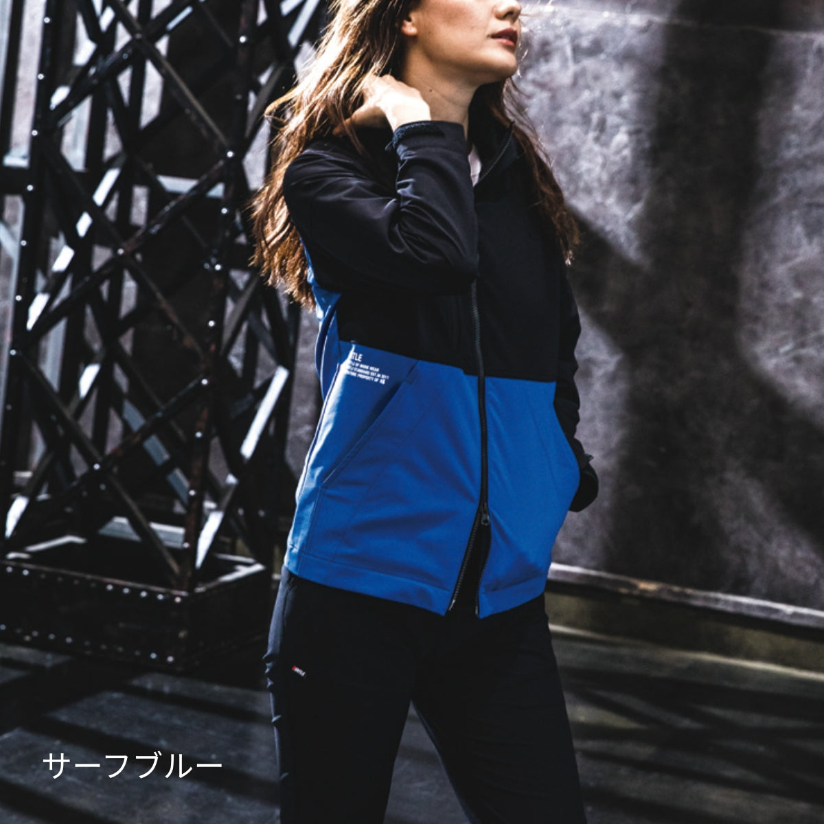 フーディジャケット（ユニセックス）［9511シリーズ］ | ユニフォーム | 1枚 | 9515 | ブラック