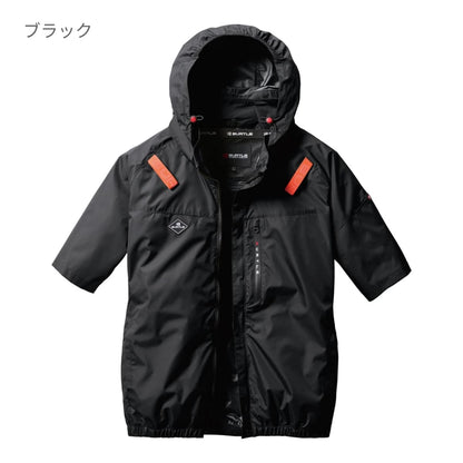 AC半袖ブルゾン（ユニセックス）［AC2061シリーズ］ | ユニフォーム | 1枚 | AC2066 | ブラック