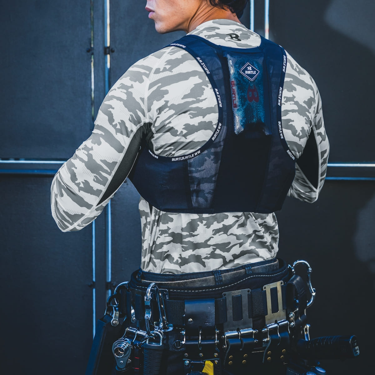 フリーザーベスト&アイスパックセット | ユニフォーム | 1枚 | AC350S | ブラック