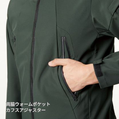 フーデッドジャケット（ユニセックス） | ユニフォーム | 1枚 | 3190 | バーク