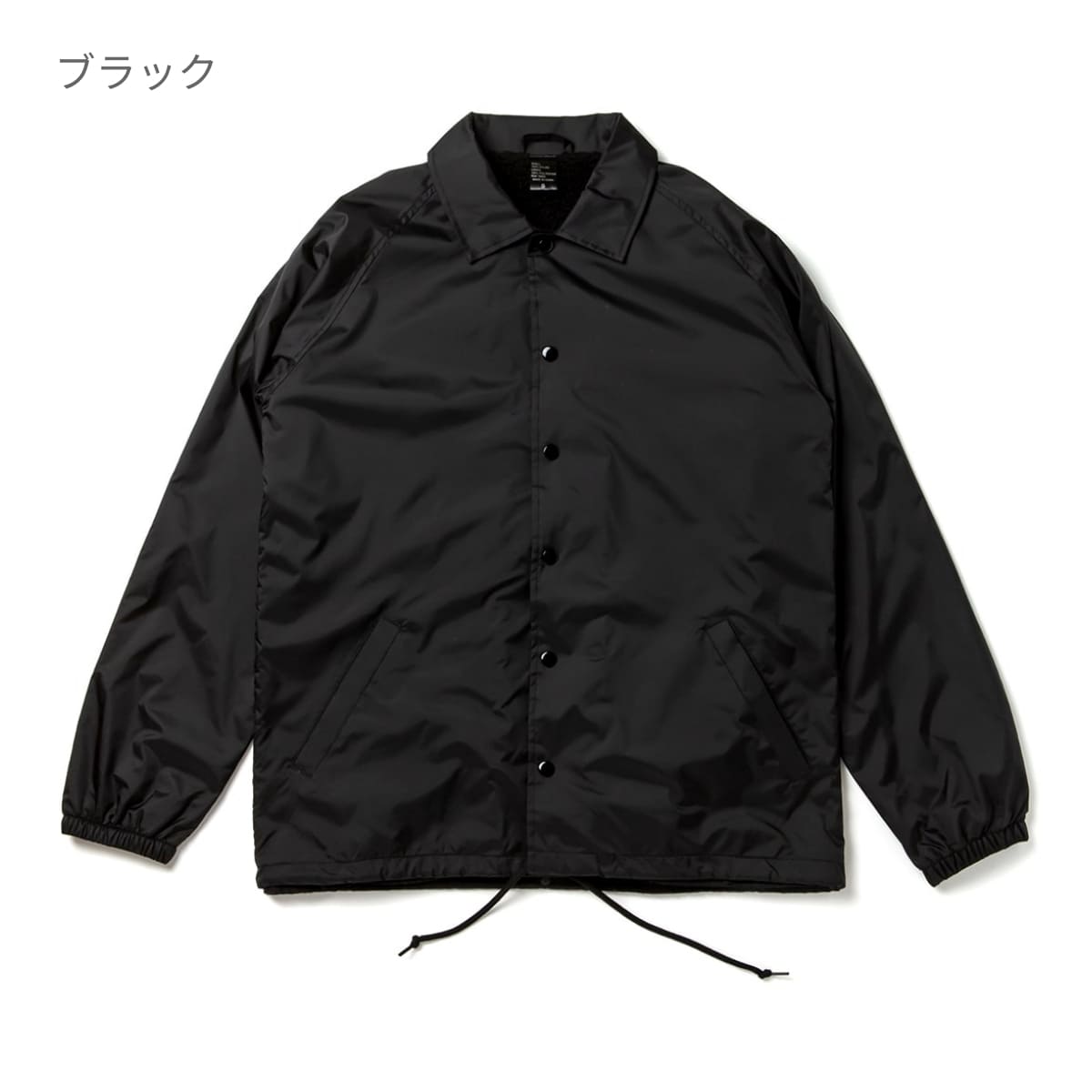 ボアラインコーチジャケット | メンズ | 1枚 | WB103MS | ブラック