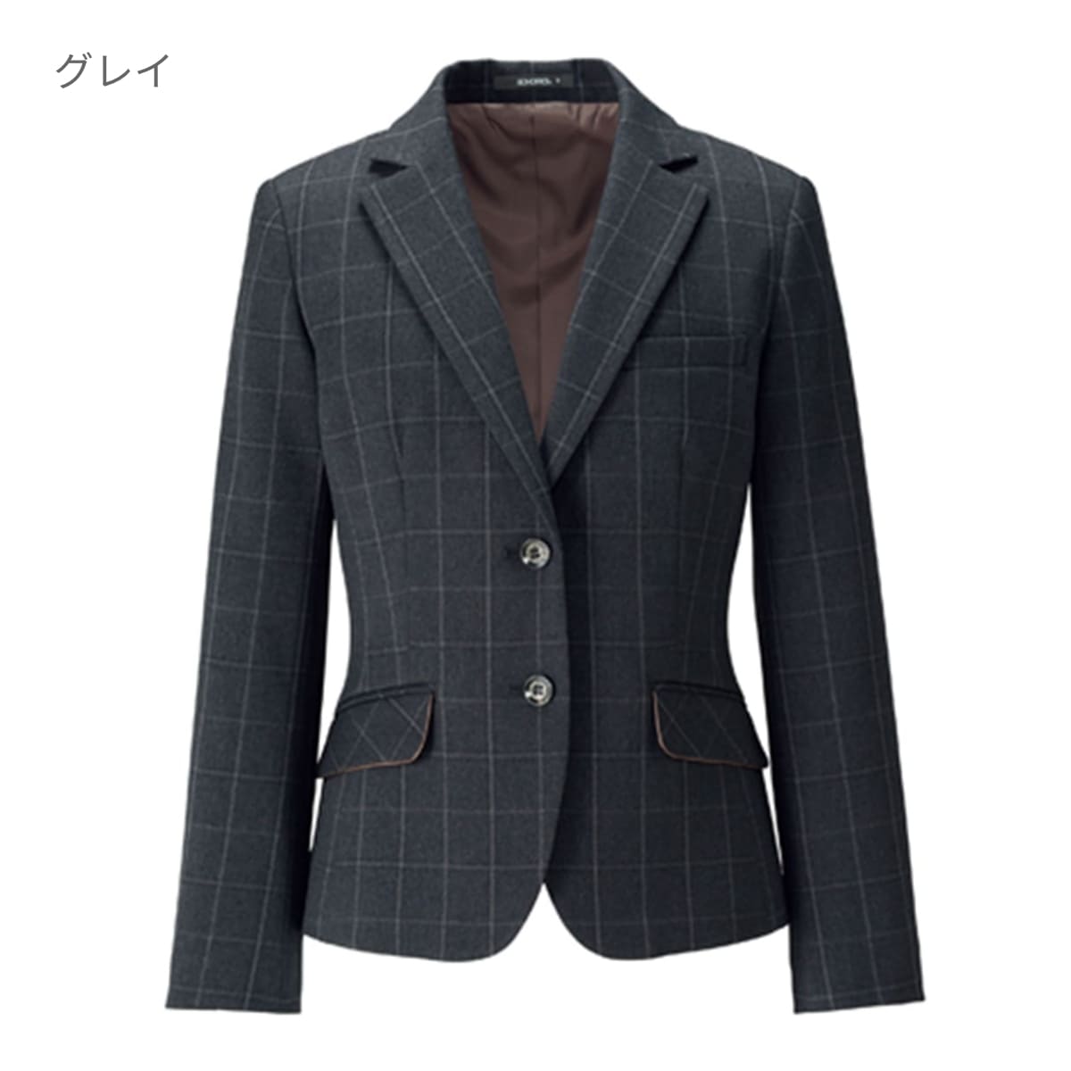 ジャケット［Trad Pattern］ | 事務服 | 1枚 | AJ0261 | ネイビー