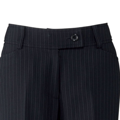 パンツ［Herringbone PinStripe］ | 事務服 | 1枚 | AP6232 | ブラック×グレイ