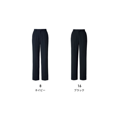 裾上げらくらくパンツ［Happy Cd］ | 事務服 | 1枚 | AP6246 | ブラック