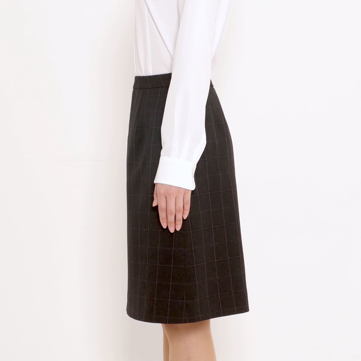 セミタイトスカート［Trad Pattern］ | 事務服 | 1枚 | AS2309 | ネイビー