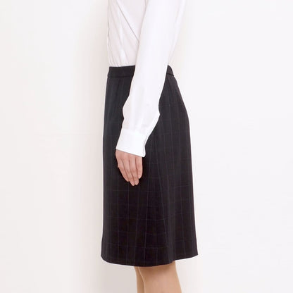 セミタイトスカート［Trad Pattern］ | 事務服 | 1枚 | AS2309 | ネイビー