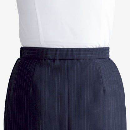 Aラインスカート［VALUE STRIPE］ | 事務服 | 1枚 | AS2317 | ブラック×ベージュ