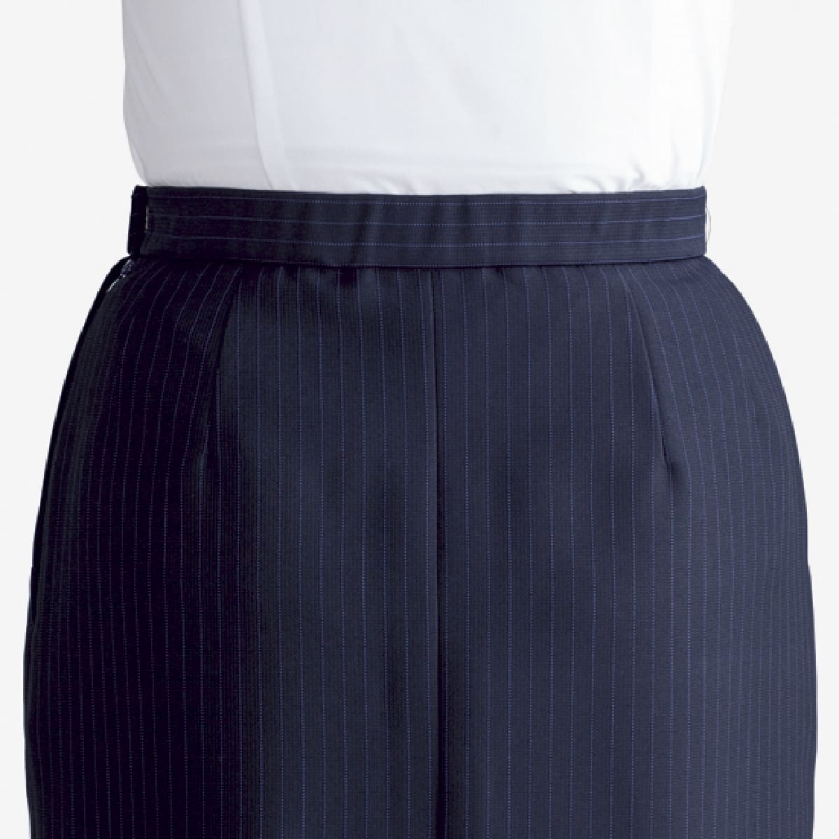 タイトスカート［VALUE STRIPE］ | 事務服 | 1枚 | AS2318 | ネイビー×ブルー