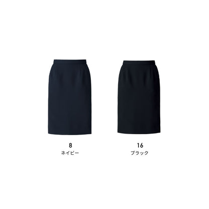 タイトスカート（ロング丈）［Happy Cd］ | 事務服 | 1枚 | AS2322 | ブラック