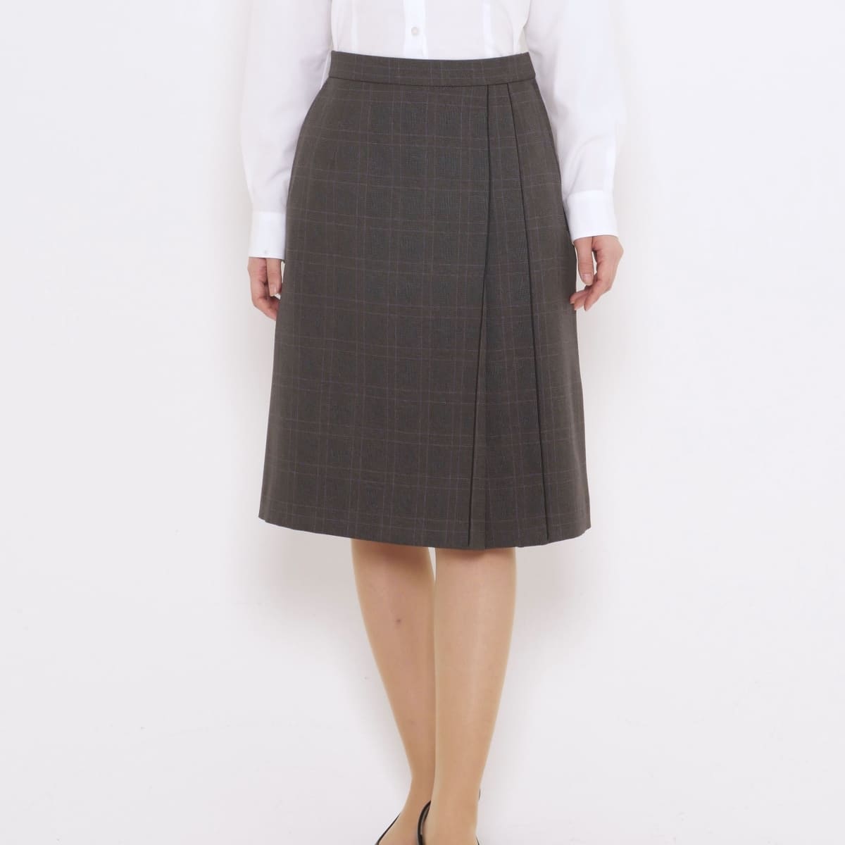 プリーツスカート［Royal Trad］ | 事務服 | 1枚 | AS2330 | ネイビー×パープル