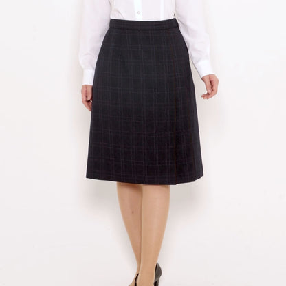 プリーツスカート［Royal Trad］ | 事務服 | 1枚 | AS2330 | ネイビー×パープル