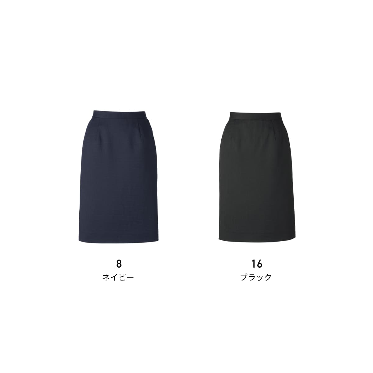 タイトスカート［LUSTER CHECK］ | 事務服 | 1枚 | AS2334 | ブラック