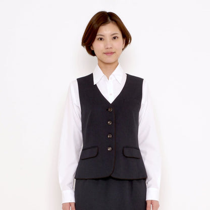 ベスト［Royal Trad］ | 事務服 | 1枚 | AV1277 | ネイビー