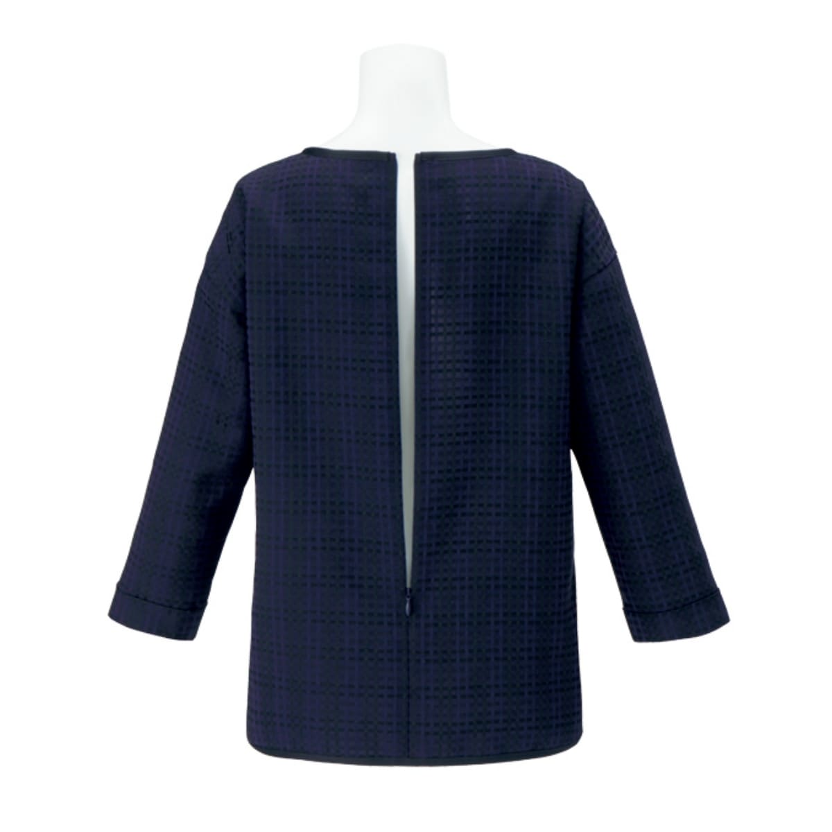 プルオーバー［Nuance Dobby］ | 事務服 | 1枚 | BCD8106 | ネイビー