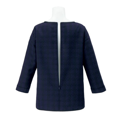 プルオーバー［Nuance Dobby］ | 事務服 | 1枚 | BCD8106 | ネイビー