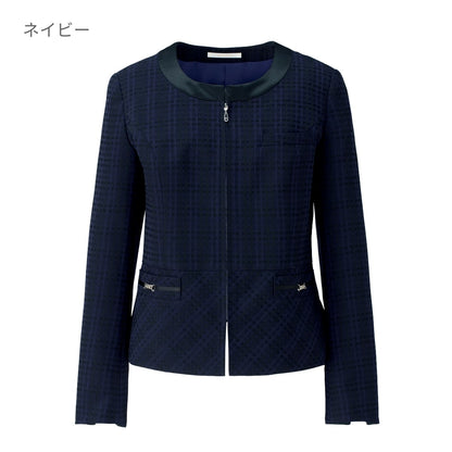 ジャケット［Nuance Dobby］ | 事務服 | 1枚 | BCJ0115 | ネイビー