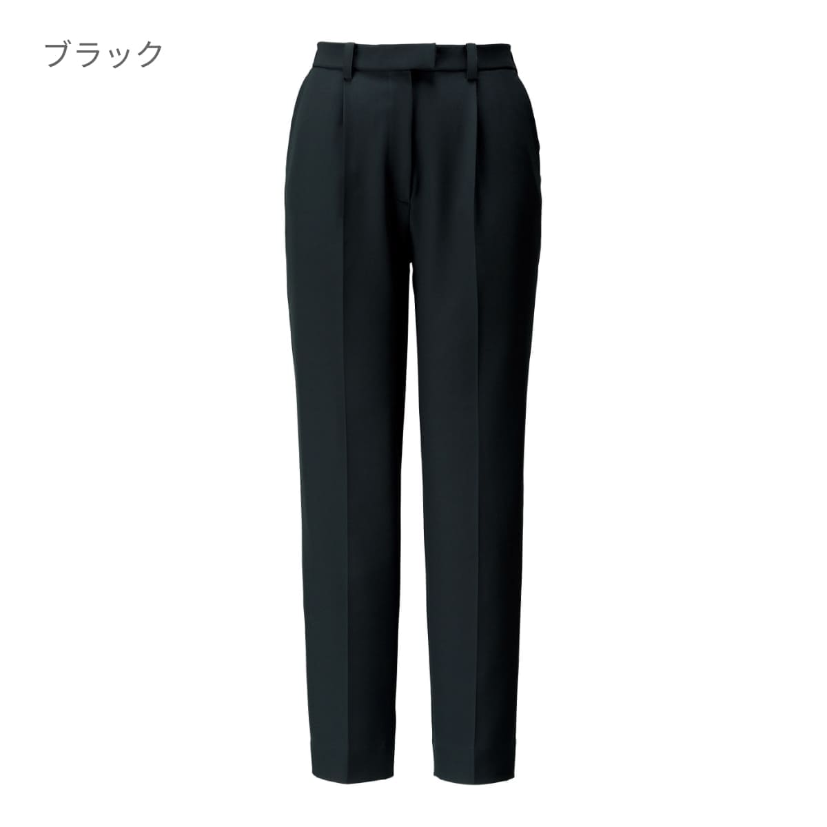 テーパードパンツ［Nuance Dobby］ | 事務服 | 1枚 | BCP6102 | ブラック