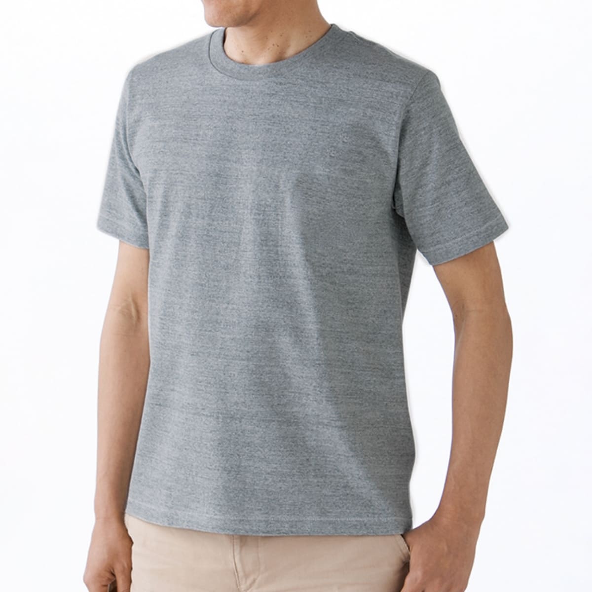 7.1オンスＴシャツ | メンズ | 1枚 | MS1144 | 杢グレー