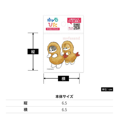 mofusandアイロンプリントシート ミニ6 | ノベルティ(小物) | 1枚 | CK-B-202310-mi6 | F