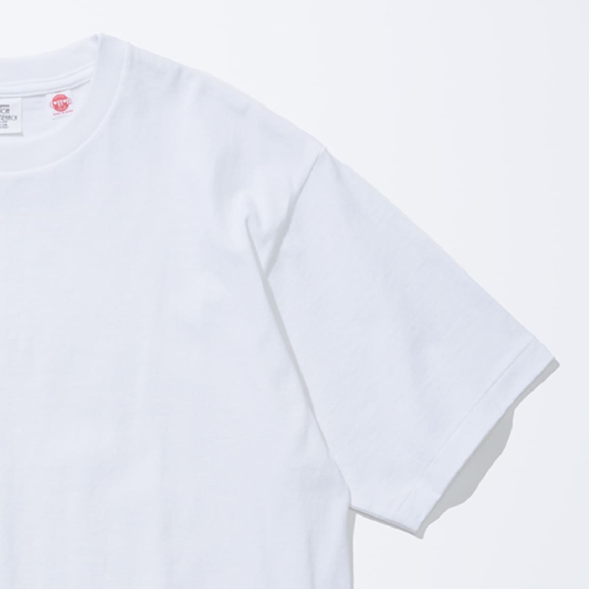 チューブラーTシャツ（日本製） | メンズ | 1枚 | JPC-001 | ホワイト