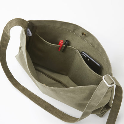 キャンバス ミュゼットバッグ | ノベルティ(小物) | 1枚 | CMB-034 | ブラック