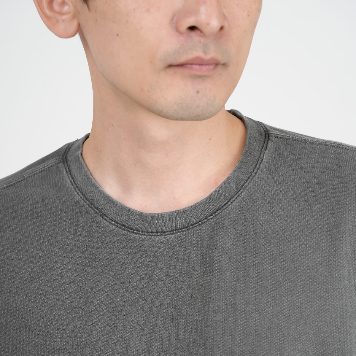 6.4oz ガーメントダイ ライトウェイト クルーネック スウェットシャツ | ビッグサイズ | 1枚 | 1466 | アイボリー