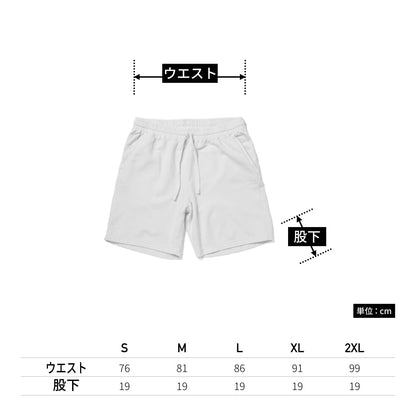 6.4oz ガーメントダイ ライトウェイト スウェットショーツ | メンズ | 1枚 | 1468 | ブルージーン