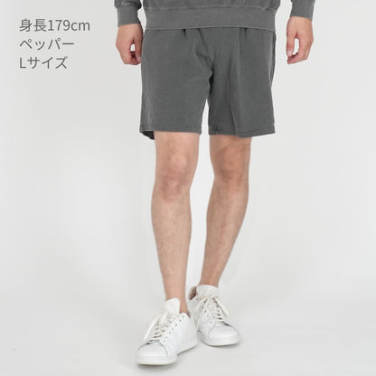 6.4oz ガーメントダイ ライトウェイト スウェットショーツ | メンズ | 1枚 | 1468 | アイボリー