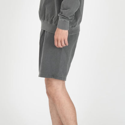 6.4oz ガーメントダイ ライトウェイト スウェットショーツ | メンズ | 1枚 | 1468 | ペッパー