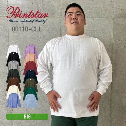 5.6オンス ヘビーウェイトLS-Tシャツ(+リブ) | ビッグサイズ | 1枚 | 00110-CLL | ホワイト