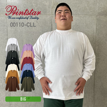 5.6オンス ヘビーウェイトLS-Tシャツ(+リブ) | ビッグサイズ | 1枚 | 00110-CLL | ホワイト