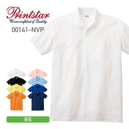 NVPＴ/Ｃポロシャツ（ポケ無し）　 | ビッグサイズ | 1枚 | 00141-NVP | ホワイト