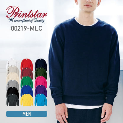 クルーネックライトトレーナー | メンズ | 1枚 | 00219-MLC | ディープネイビー