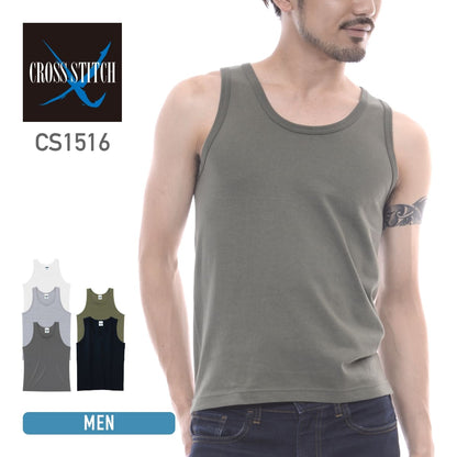 タンクトップ | メンズ | 1枚 | CS1516 | アーミーグリーン