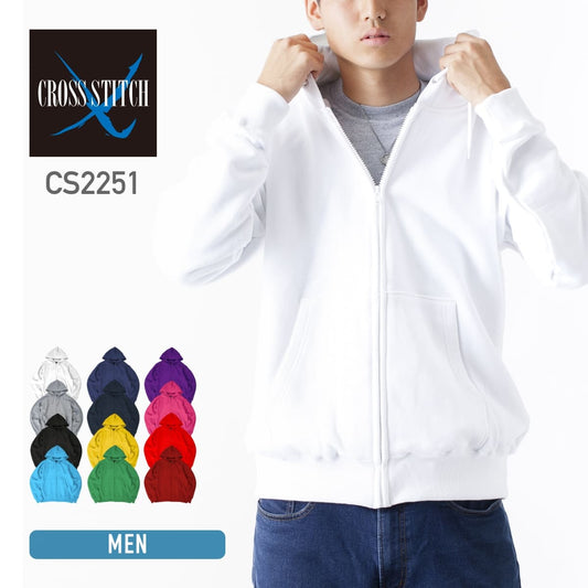 レギュラージップパーカー | メンズ | 1枚 | CS2251 | ホワイト