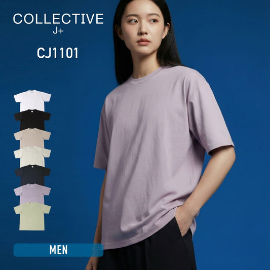 ハイエンド シルキーTシャツ | メンズ | 1枚 | CJ1101 | ライトパープル