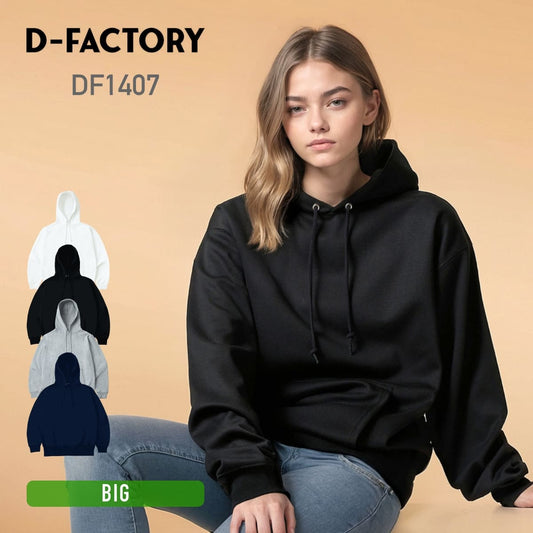 12オンス プラチナプルオーバーフーディ | ビッグサイズ | 1枚 | DF1407 | ブラック
