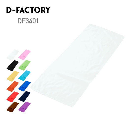 340匁 カラーフェイスタオル（今治産） | ノベルティ(小物) | 1枚 | DF3401 | ホワイト