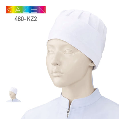 三角帽子（メッシュ付）（2枚入） | ユニフォーム | 1枚 | 480-KZ2 | ホワイト
