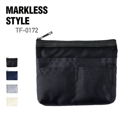 らくらく仕分けポーチ（S） | ノベルティ(小物) | 1枚 | TF-0172 | ブラック