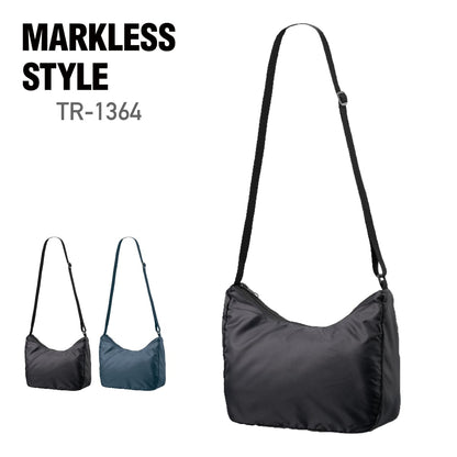ラウンドポリショルダーバッグ | ノベルティ(小物) | 1枚 | TR-1364 | ブラック