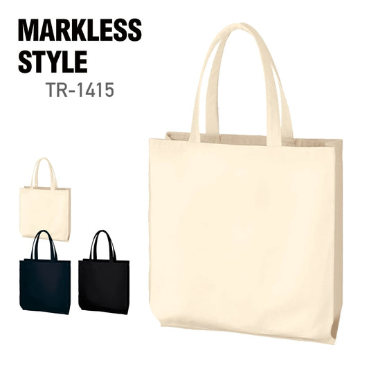 ライトキャンバス横マチトート | ノベルティ(小物) | 1枚 | TR-1415 | ナチュラル