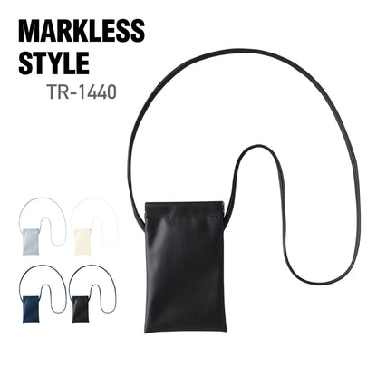 バネ口レザースタイルサコッシュ | ノベルティ(小物) | 1枚 | TR-1440 | ブラック