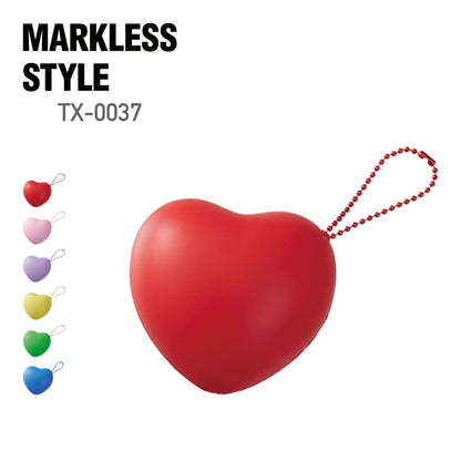 サインボール（ハート型） | ノベルティ(小物) | 1枚 | TX-0037 | レッド