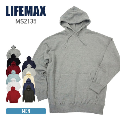 10.0オンス フードプルパーカ（裏パイル） | メンズ | 1枚 | MS2135 | 杢グレー