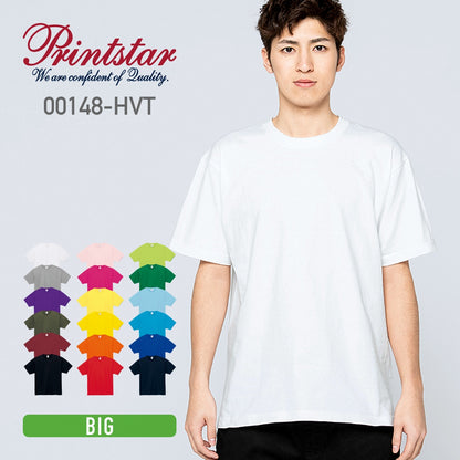 7.4オンス スーパーヘビーTシャツ | ビッグサイズ | 1枚 | 00148-HVT | ホワイト