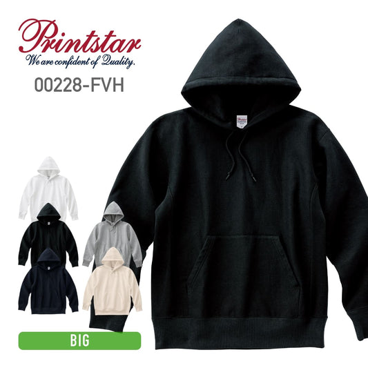 12.0オンス 裏起毛ヘビープルパーカー | ビッグサイズ | 1枚 | 00228-FVH | ブラック