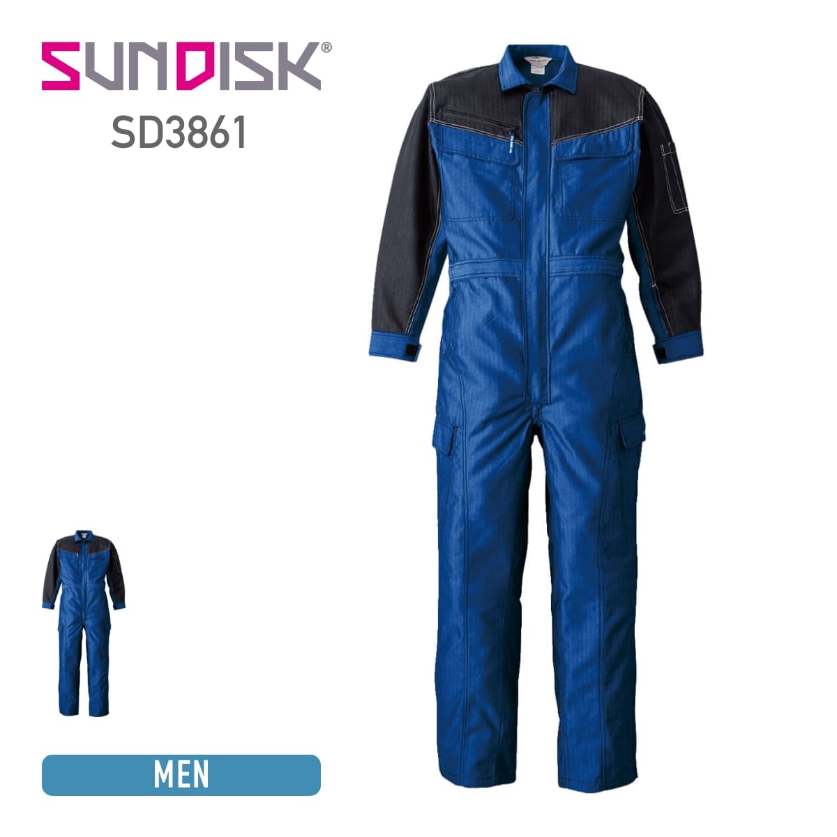 SD3861 | ユニフォーム | 1枚 | SD3861 | ダークブルー×ブラック