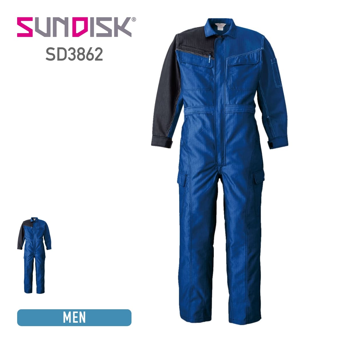 SD3862 | ユニフォーム | 1枚 | SD3862 | ダークブルー×ブラック