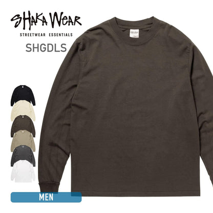 7.5oz ガーメントダイ ロングスリーブTシャツ | メンズ | 1枚 | SHGDLS | モカ
